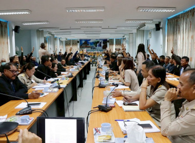 การประชุมการขับเคลื่อนงานตามนโยบายสำคัญและสร้างความเข้าใจในแนวการปฏิบัติงานของสำนักงานสหกรณ์จังหวัดนครศรีธรรมราช ร่วมกับสหกรณ์/กลุ่มเกษตรกรและสำนักงานตรวจบัญชีสหกรณ์นครศรีธรรมราช ประจำปีงบประมาณ พ.ศ. 2569 โดยประธานที่ประชุมฯ ได้แจ้งเรื่องการขับเคลื่อนงาน ... พารามิเตอร์รูปภาพ 14